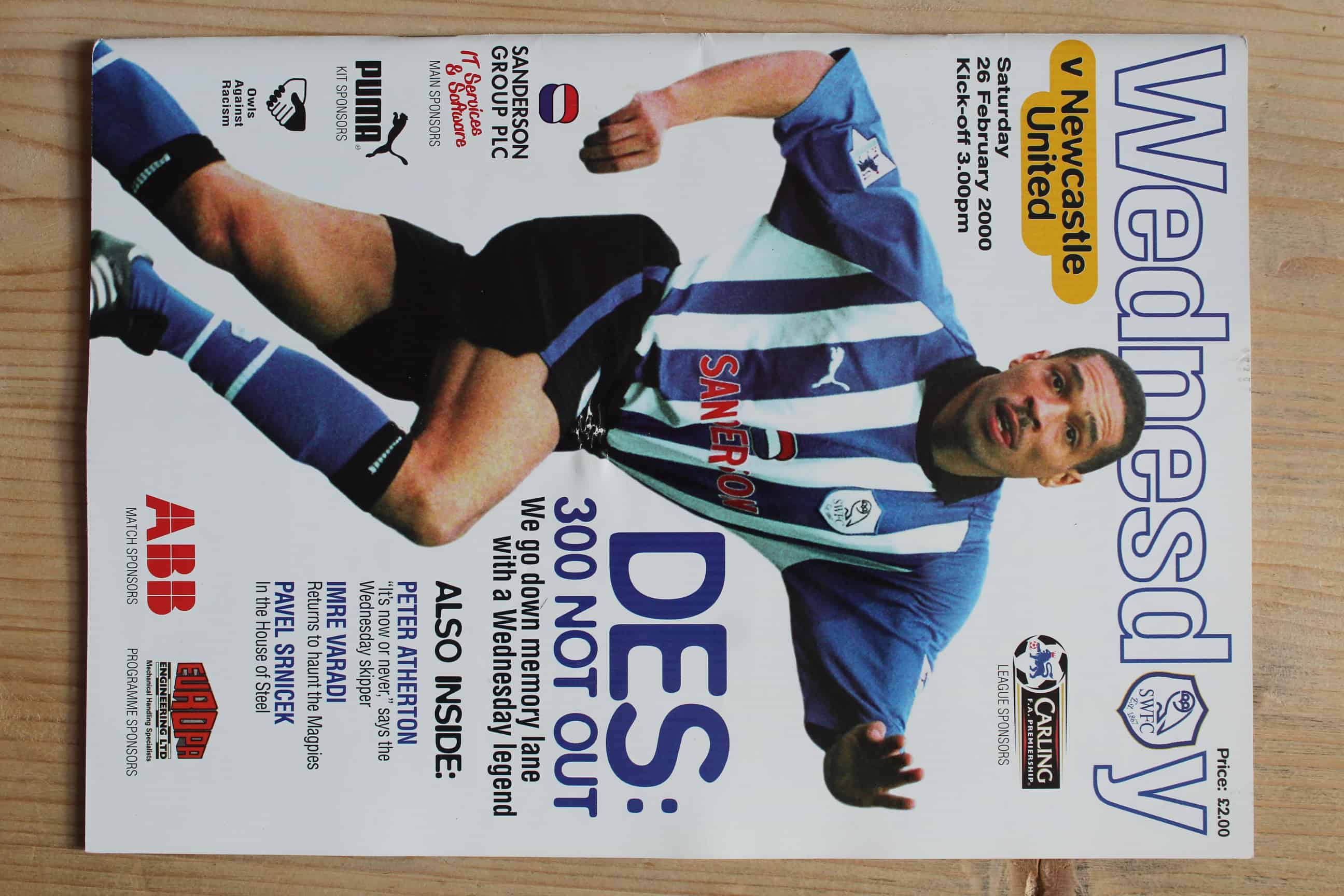 Sheffield Wednesday FC  v Newcastle United FC